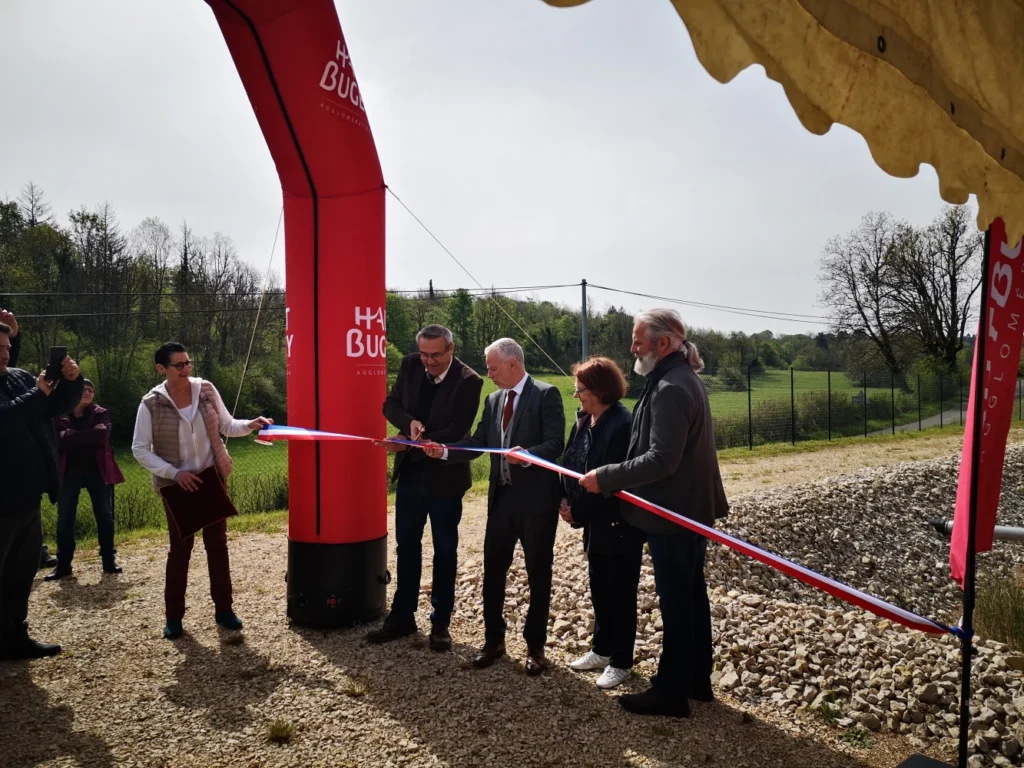 Inauguration STEP Heyriat Crépiat